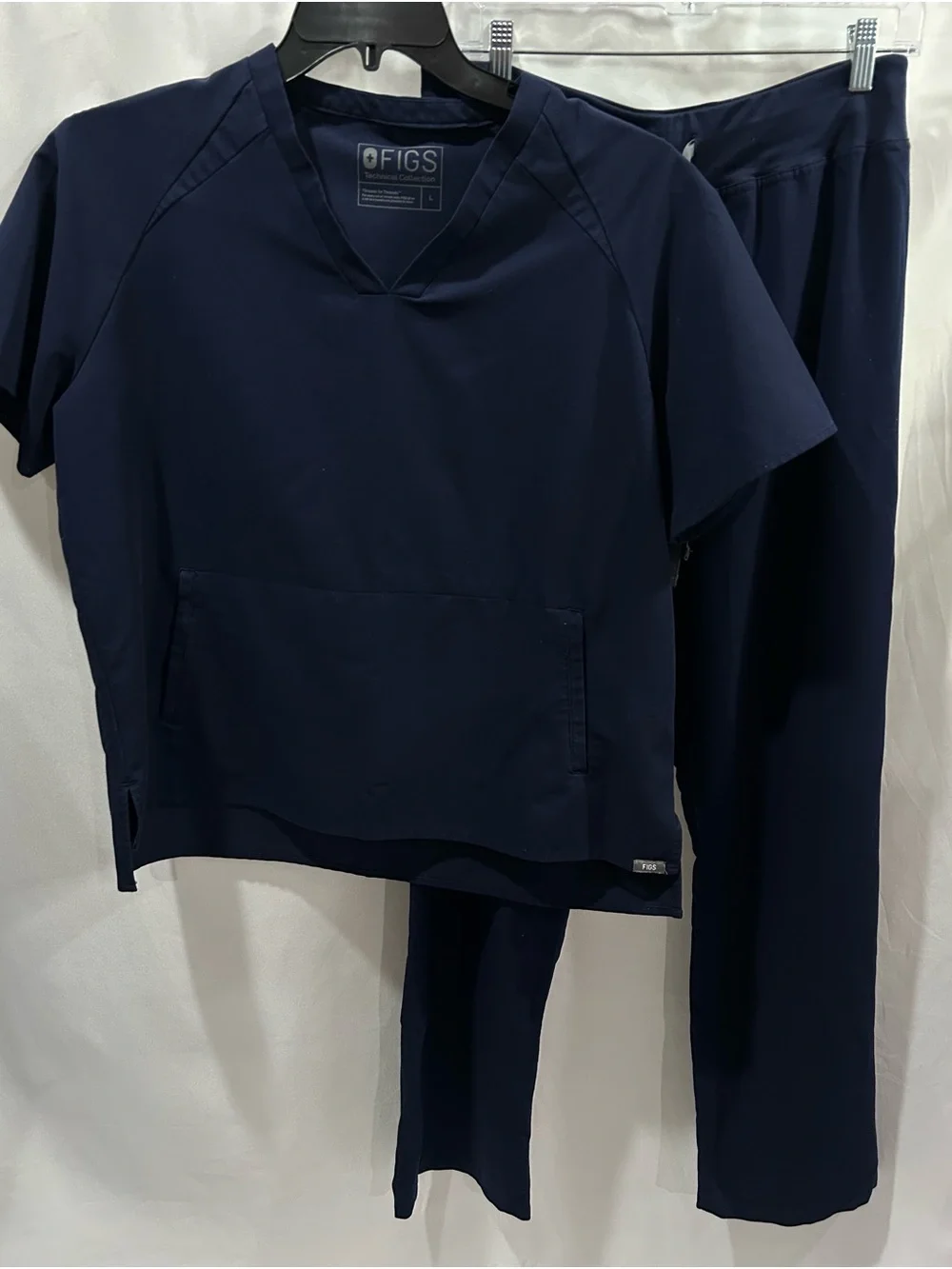 Figs Technical Collection Navy Scrub Set LN